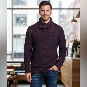 Unisex Dark Purple Sweater